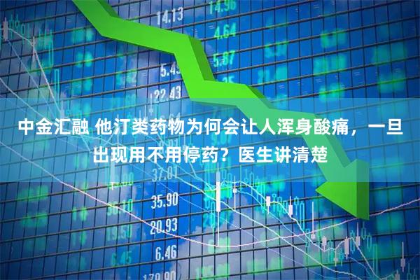 中金汇融 他汀类药物为何会让人浑身酸痛，一旦出现用不用停药？医生讲清楚